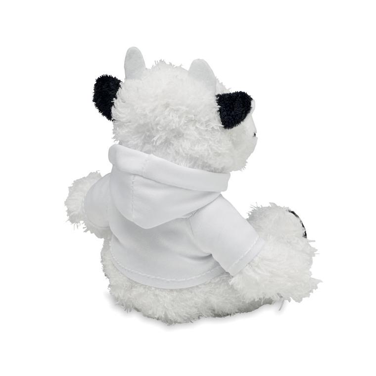 Văcuță de pluș Teddy MANNY Alb