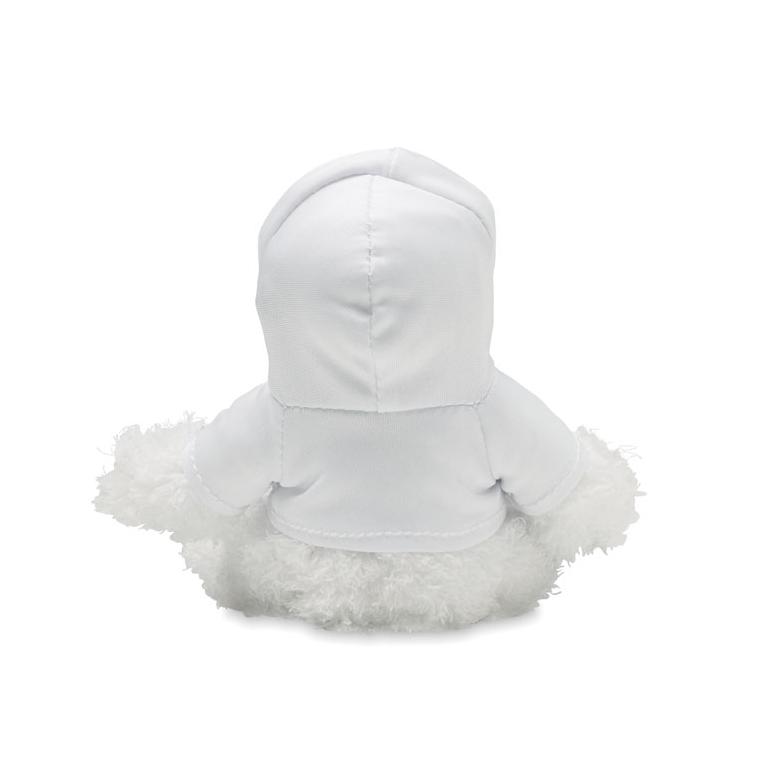 Văcuță de pluș Teddy MANNY Alb