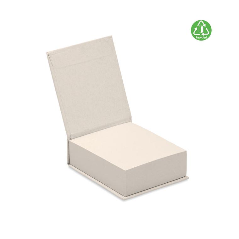 Memo din ambalaj lapte reciclat MITO PAD Alb