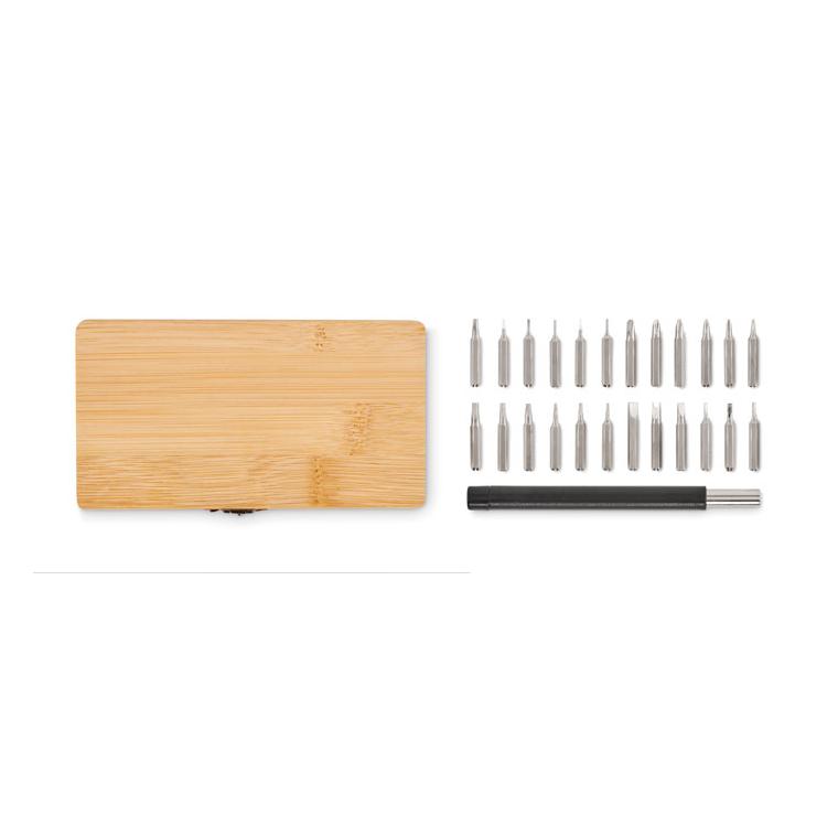 Set de unelte din 24 de piese BAMTOOL Natur
