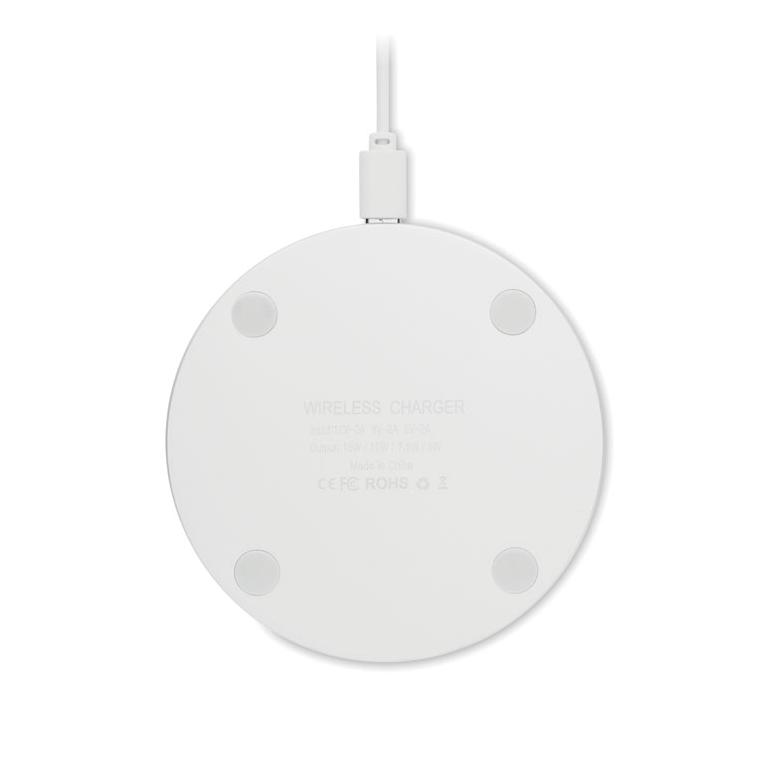 Încărcător wireless de 10W RESS Alb