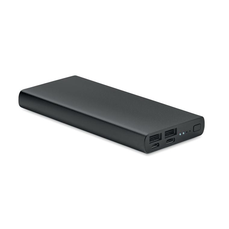 Powerbank 10000 mAh POWERFLAT 8 C Negru