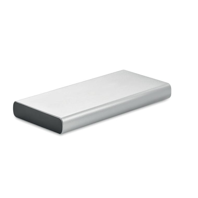 Powerbank 10000 mAh POWERFLAT 8 C Argintiu mat