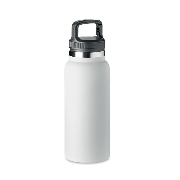 Sticlă cu perete dublu 970 ml CLEO LARGE Alb