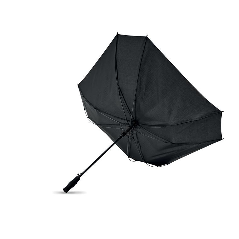 Umbrelă pătrată windproof 27 Negru