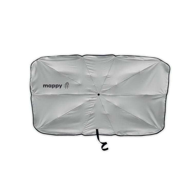 Parasolar in formă de umbrelă BAYANG Negru