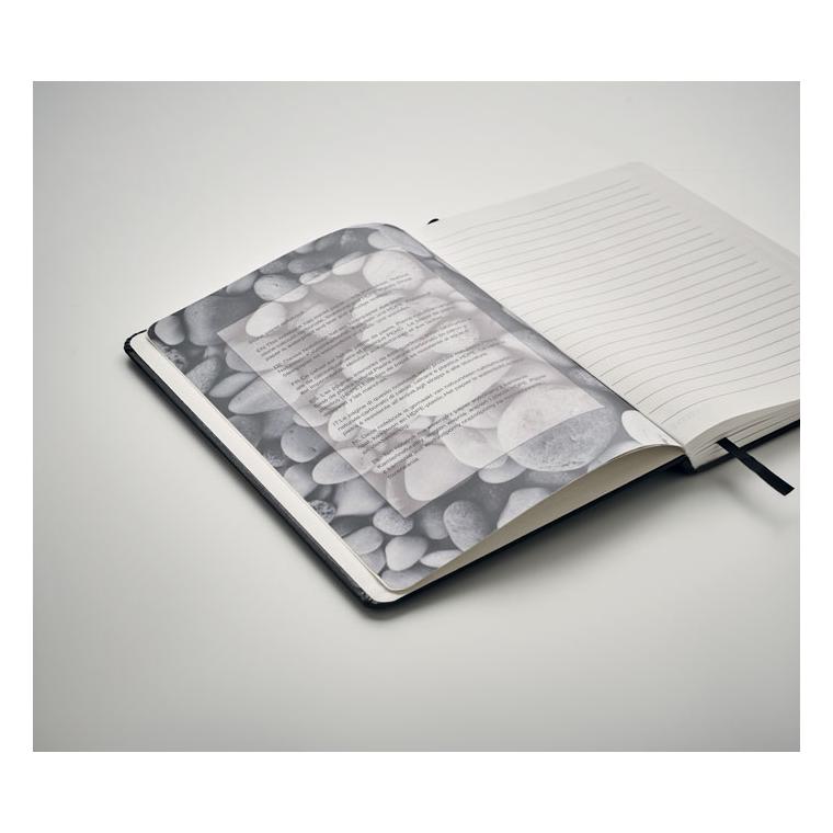 Notes A5 din carton reciclat STEIN Negru