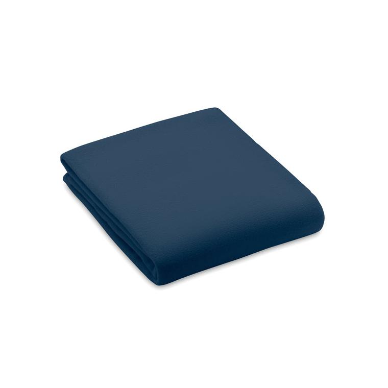Pătură fleece RPET 130 gr/m² BOGDA Albastru