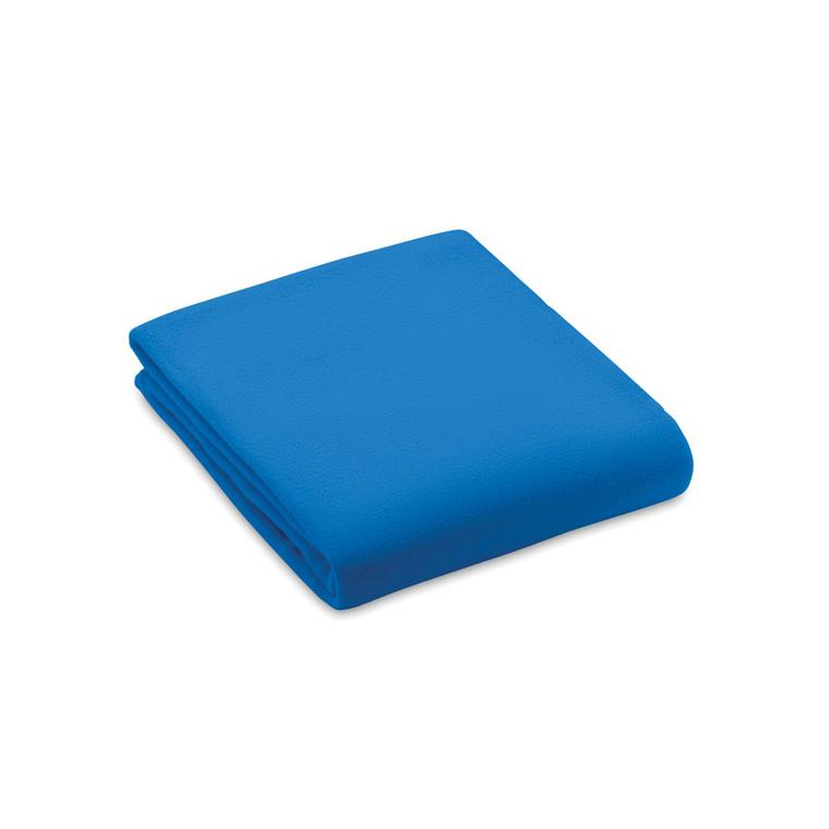 Pătură fleece RPET 130 gr/m² BOGDA Albastru regal