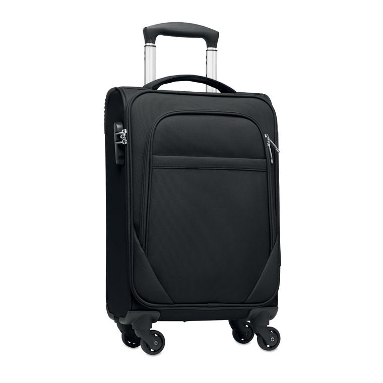 Trolley RPET moale 600D VOYAGE Negru