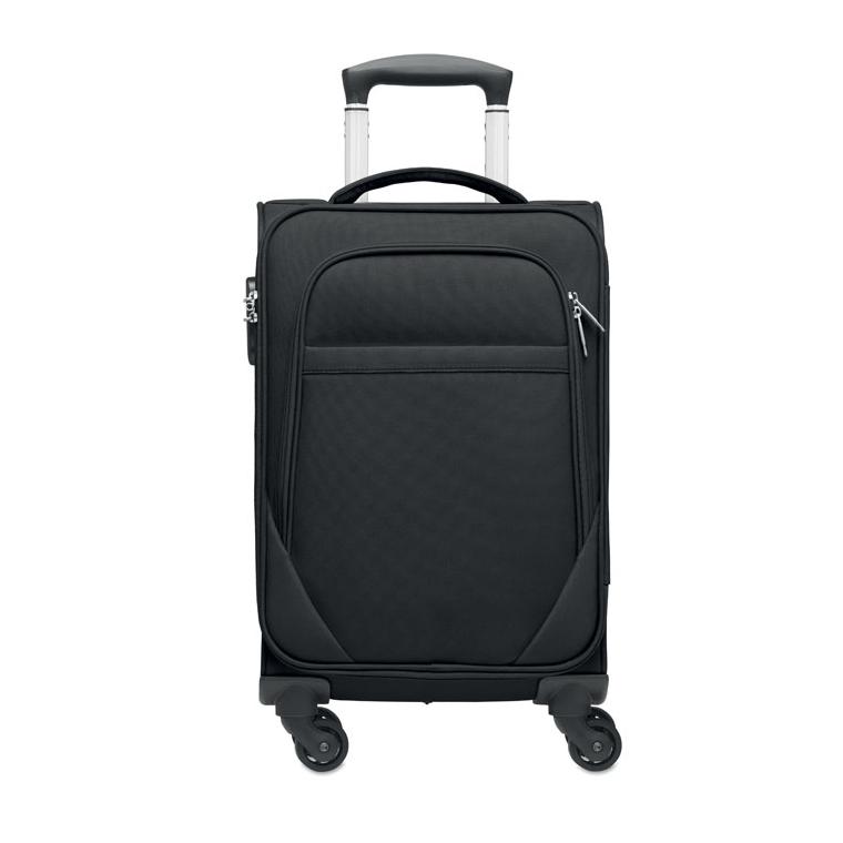 Trolley RPET moale 600D VOYAGE Negru