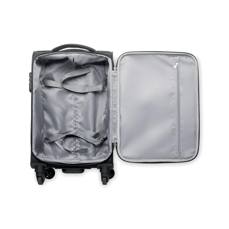 Trolley RPET moale 600D VOYAGE Negru