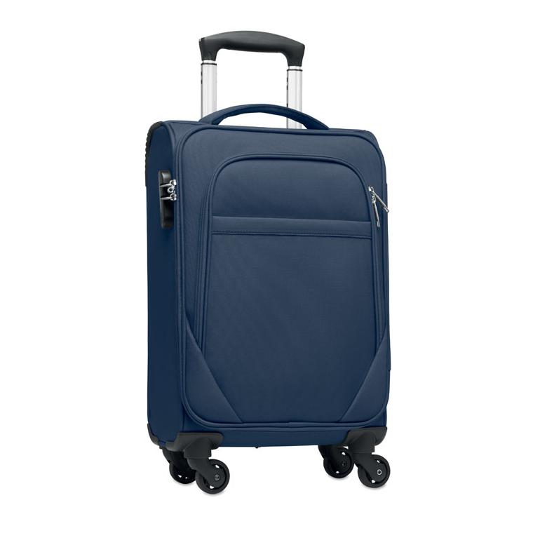 Trolley RPET moale 600D VOYAGE Albastru