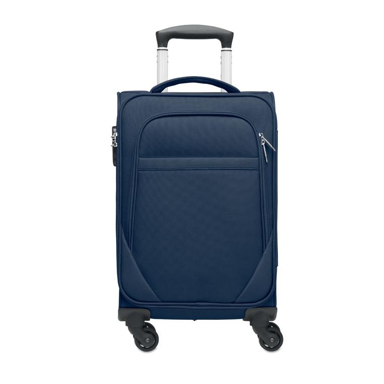 Trolley RPET moale 600D VOYAGE Albastru
