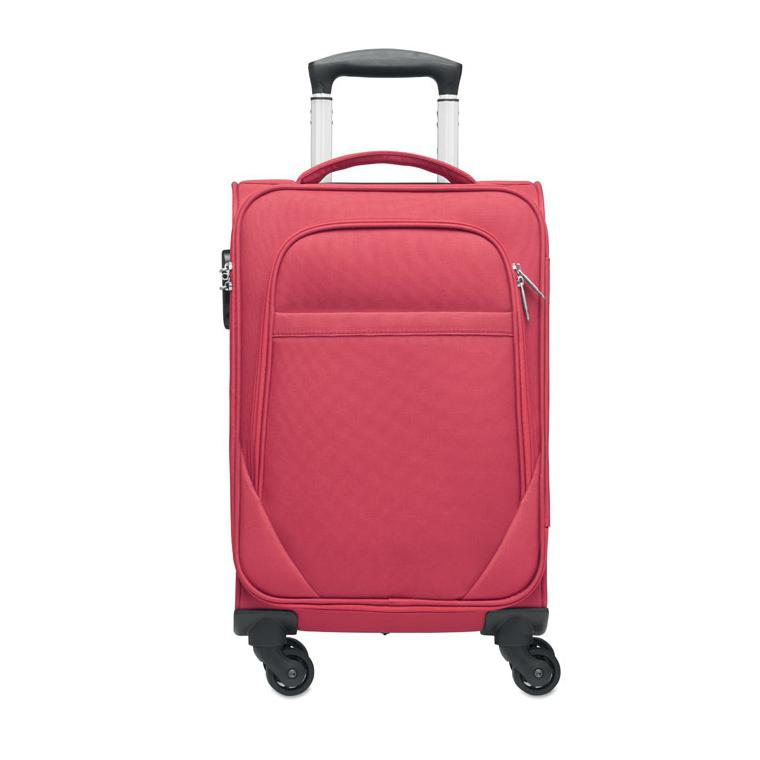 Trolley RPET moale 600D VOYAGE Roșu