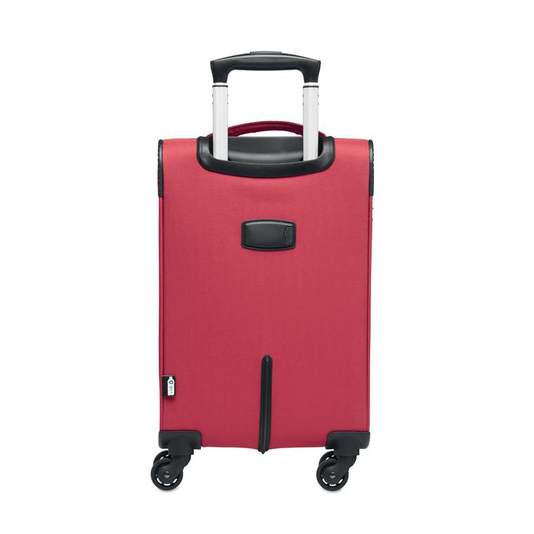 Trolley RPET moale 600D VOYAGE Roșu