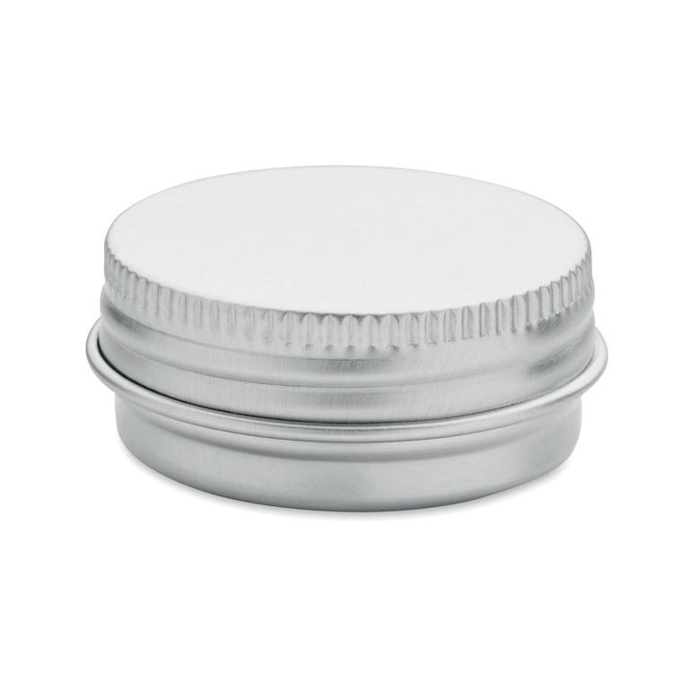 Balsam buze vegan în cutie rotundă BALM Alb