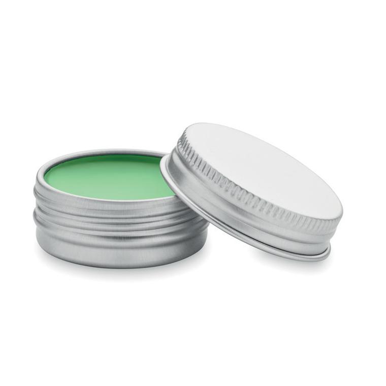 Balsam buze vegan în cutie rotundă BALM Verde