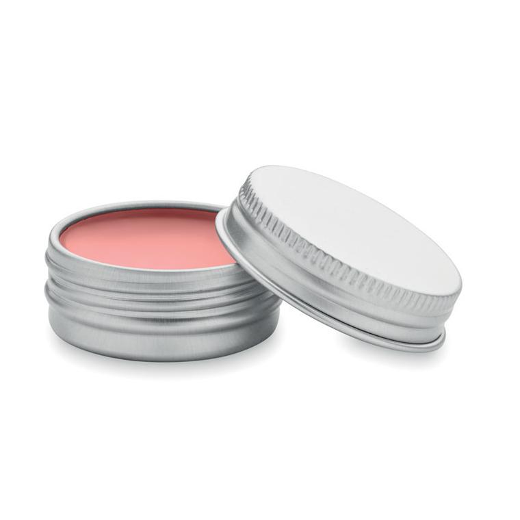 Balsam buze vegan în cutie rotundă BALM Roz