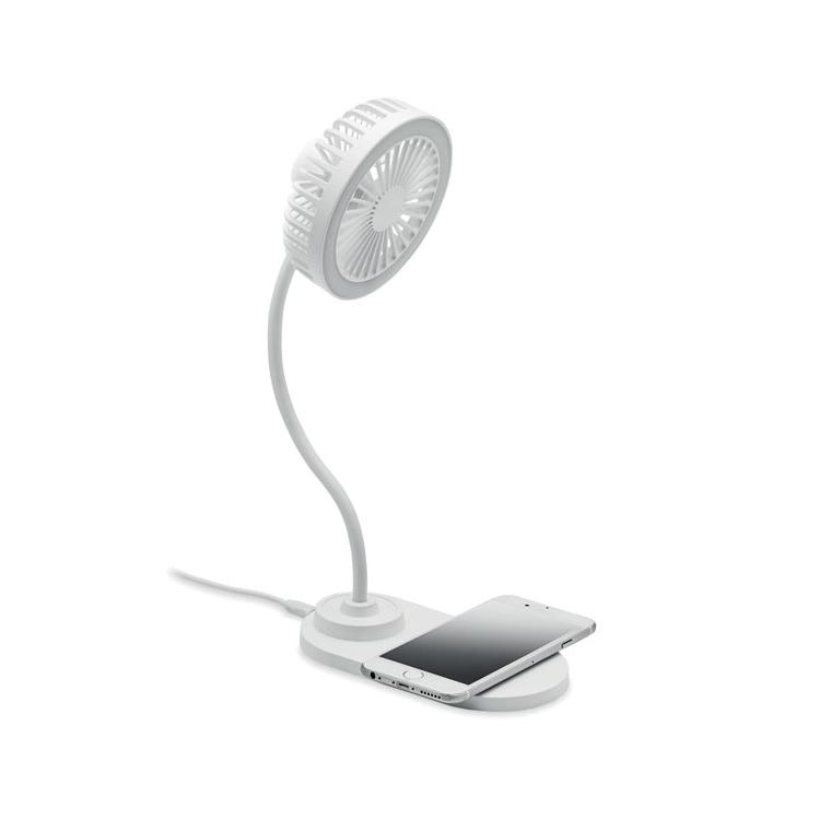 Ventilator cu încărcător 10W VIENTO Alb