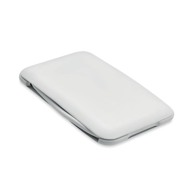 Cablu 3în1, suport pentru telefon YAPO+ Alb