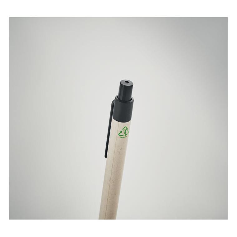 Pix din carton lapte reciclat MITO PEN Negru