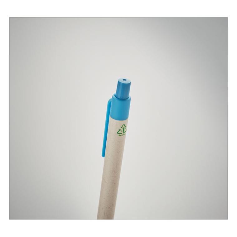 Pix din carton lapte reciclat MITO PEN Turquoise