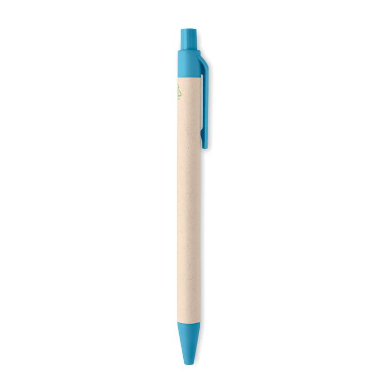 Pix din carton lapte reciclat MITO PEN Turquoise