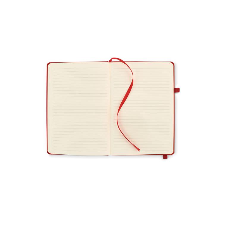 Notes A5 din PU reciclat ARPU Roșu