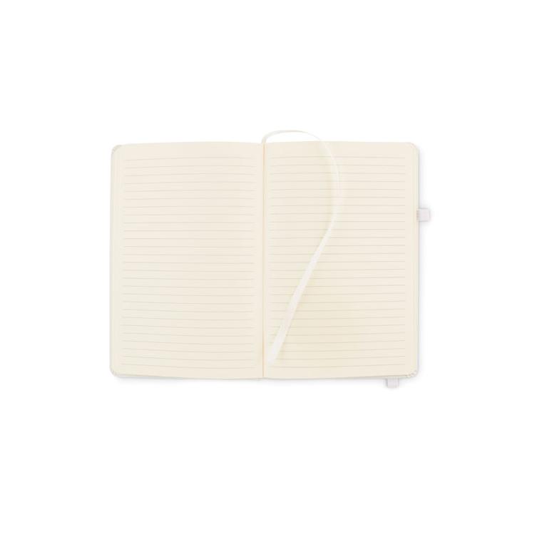 Notes A5 din PU reciclat ARPU Alb