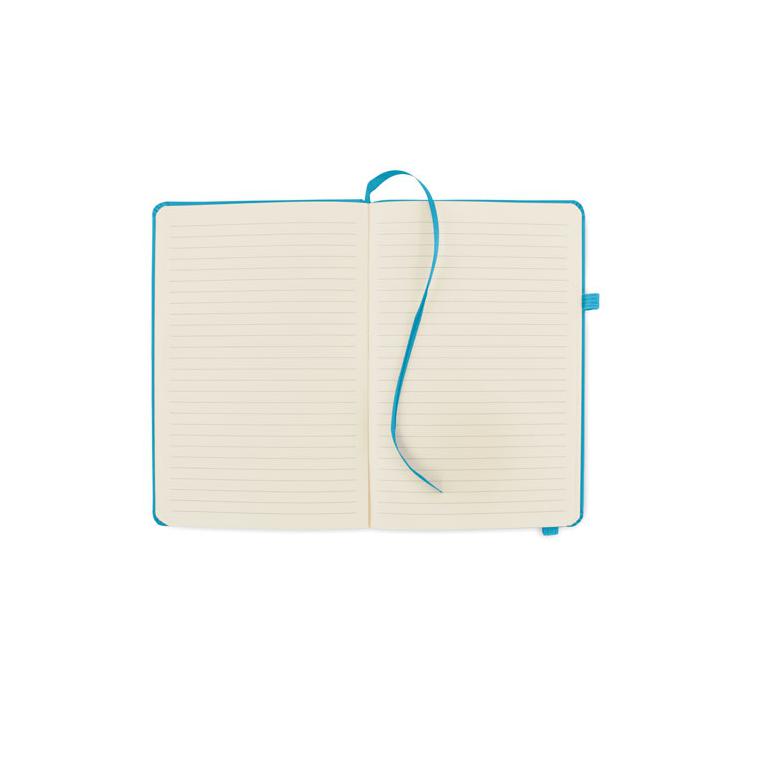 Notes A5 din PU reciclat ARPU Turquoise