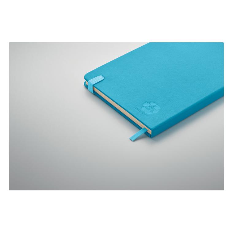 Notes A5 din PU reciclat ARPU Turquoise