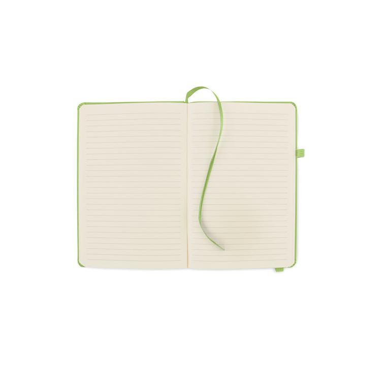 Notes A5 din PU reciclat ARPU Lime