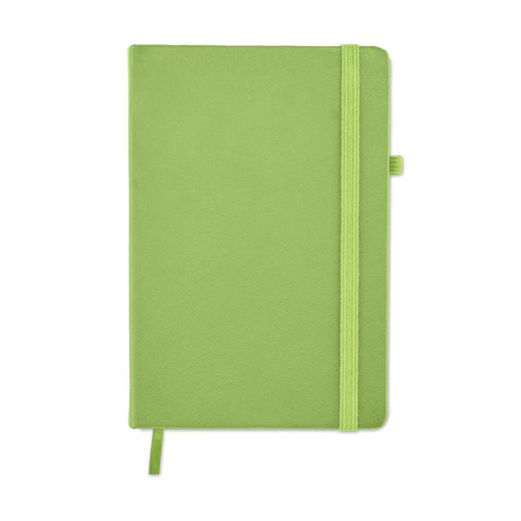 Notes A5 din PU reciclat ARPU Lime