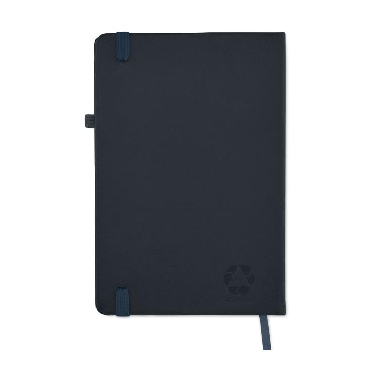 Notes A5 din PU reciclat ARPU Navy