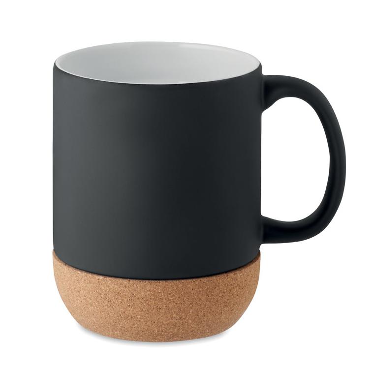 Cană din ceramică mată 300 ml MATT Negru