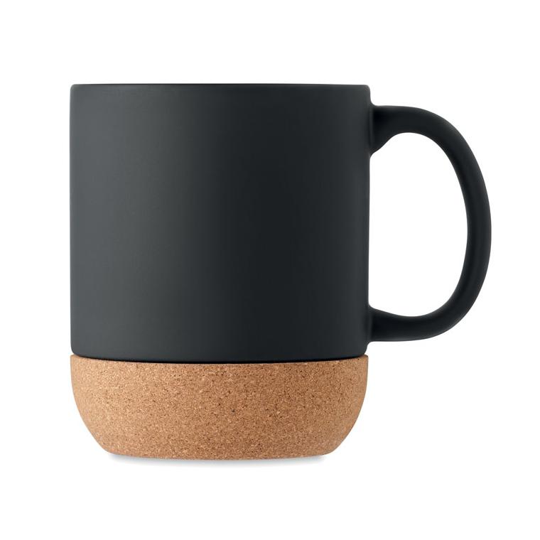 Cană din ceramică mată 300 ml MATT Negru