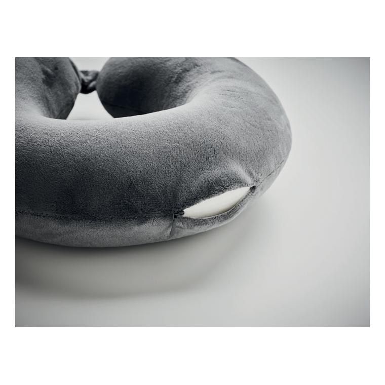 Pernă de călătorie 210D RPET DREAMS Gri