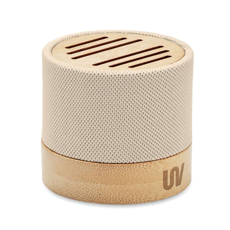 Boxă wireless RPET bambus BOOL Bej