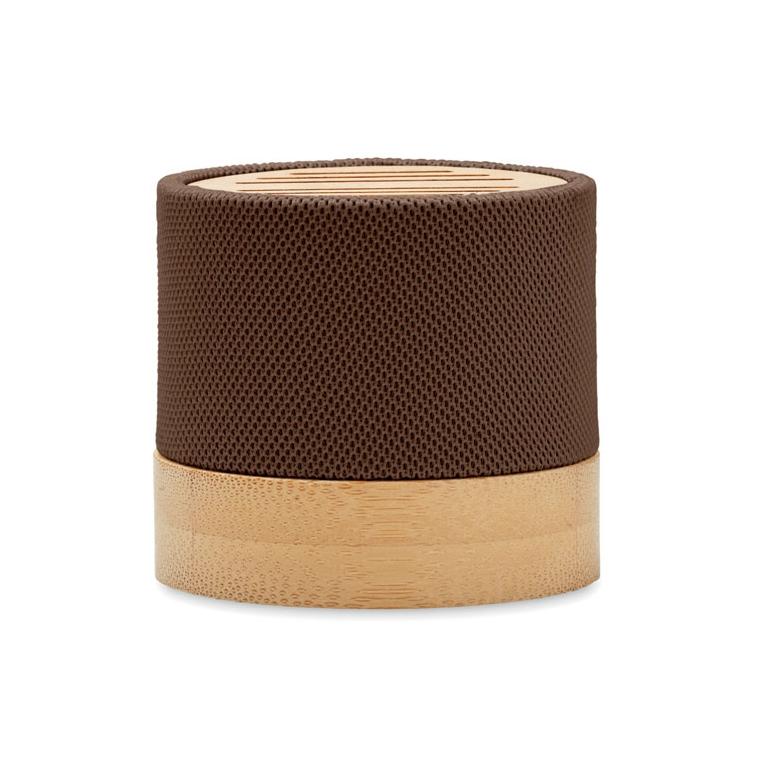 Boxă wireless RPET bambus BOOL Ciocolată