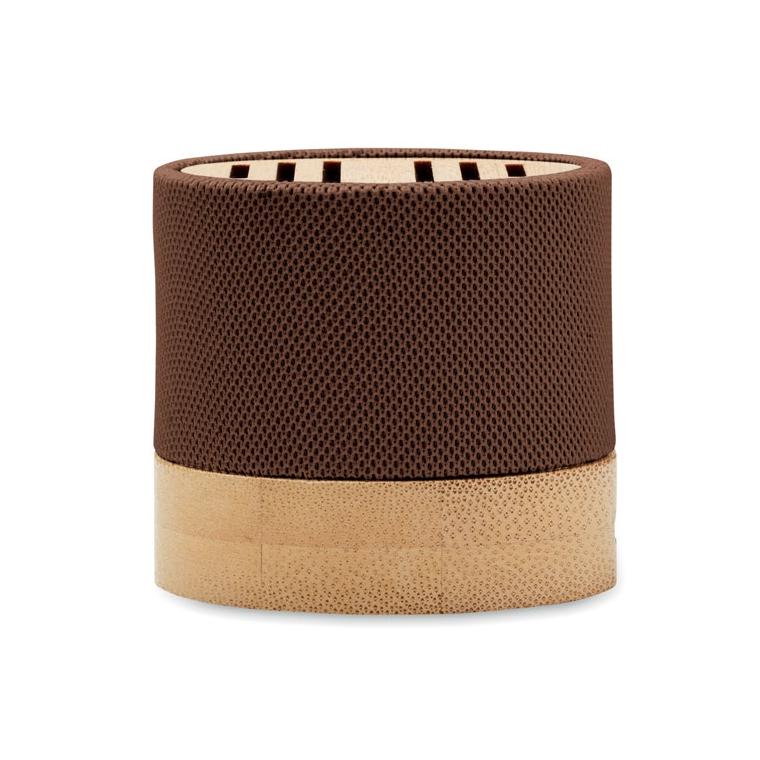 Boxă wireless RPET bambus BOOL Ciocolată