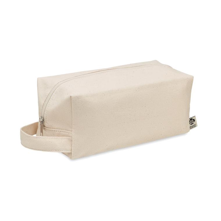 Geantă cosmetică canvas 220g BIA Bej