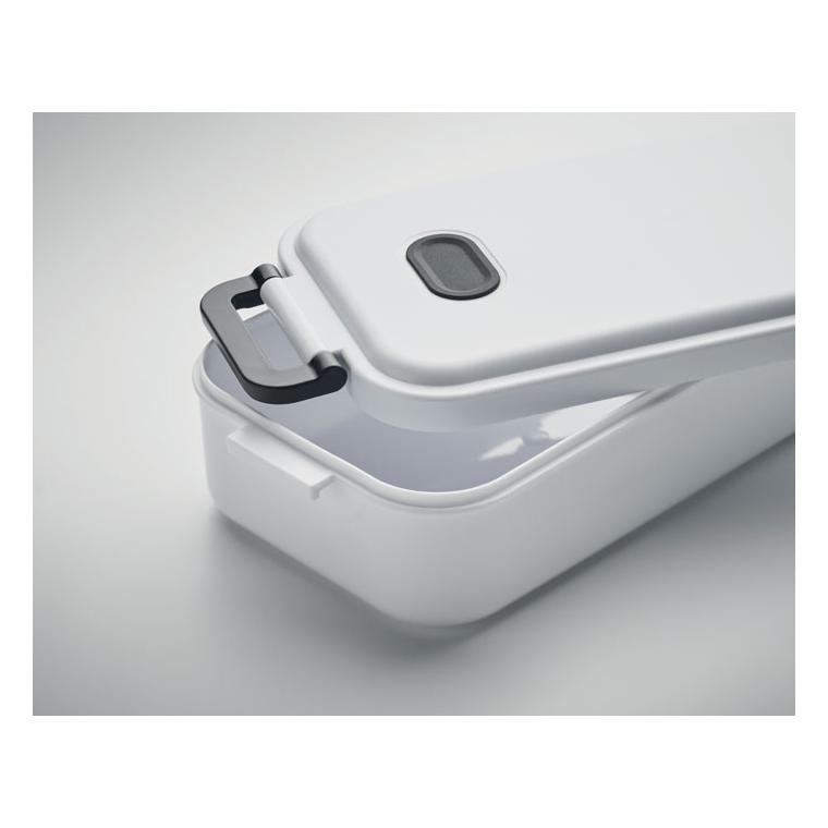 Caserolă din PP reciclat 800ml INDUS Alb