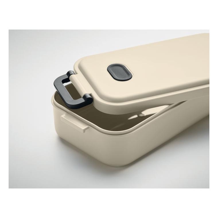 Caserolă din PP reciclat 800ml INDUS Bej