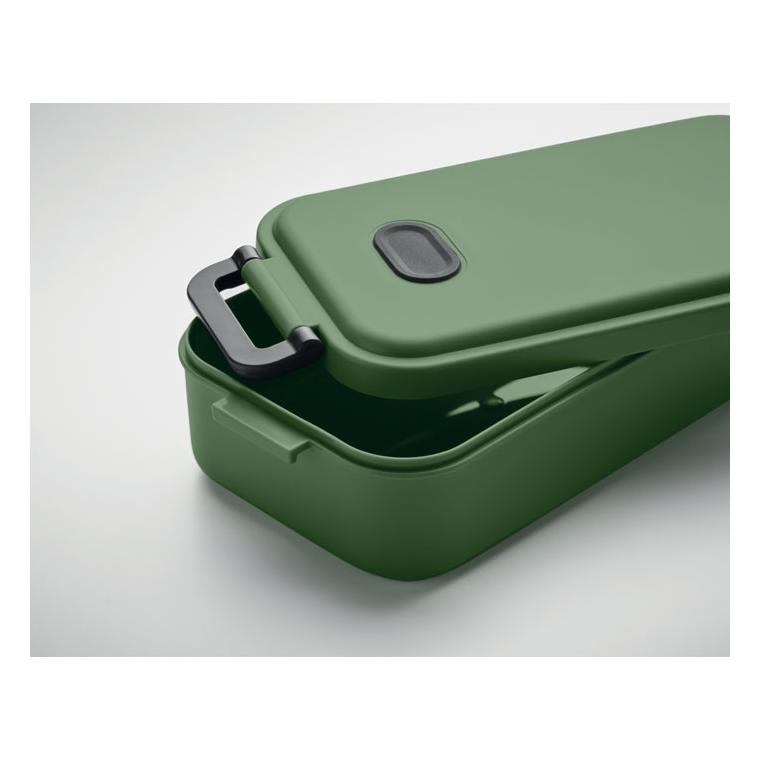 Caserolă din PP reciclat 800ml INDUS Verde Inchis