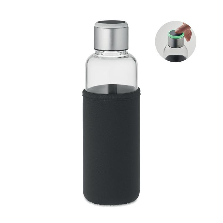 Sticlă borosilicat cu memento INDER Negru