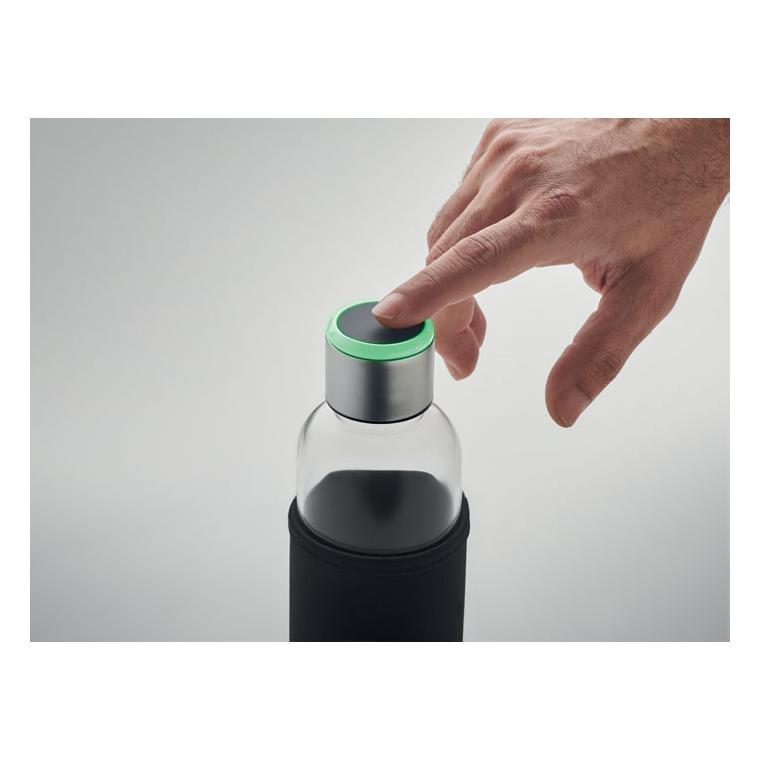  Sticlă borosilicat cu memento INDER Negru