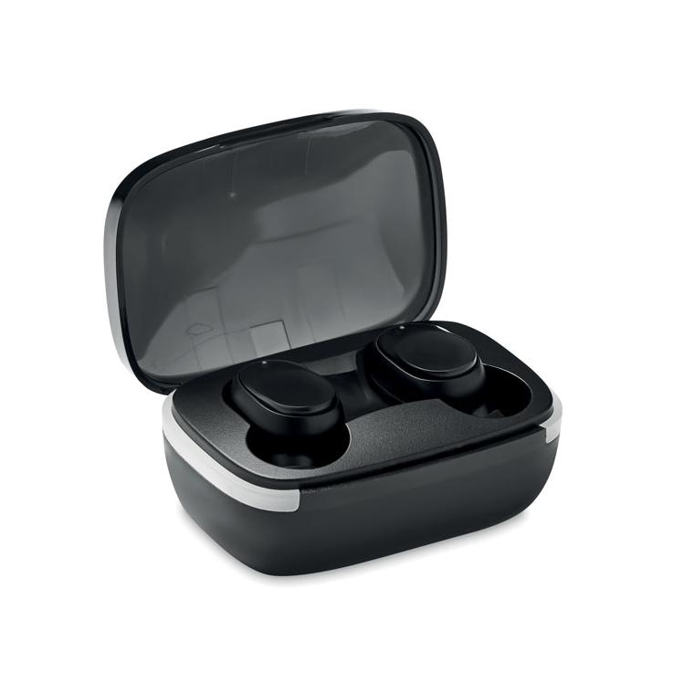 Căști TWS+carcasă de încărcare KOLOR Negru