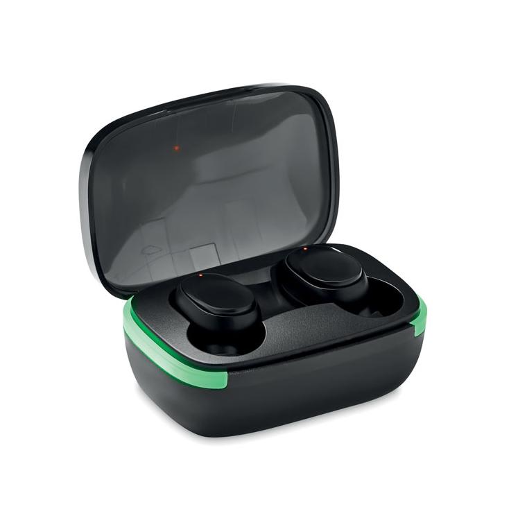Căști TWS+carcasă de încărcare KOLOR Negru