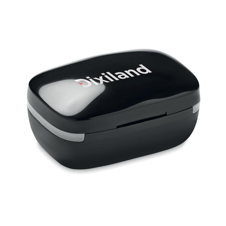 Căști TWS+carcasă de încărcare KOLOR Negru